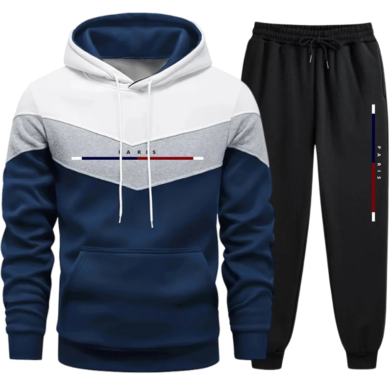 Winter Clothing Sales - Tuta da Uomo Casual con Dettagli