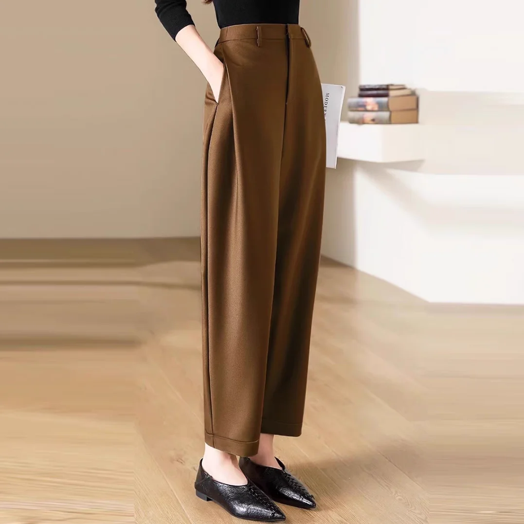 Winter Clothing Aesthetic - Pantaloni a vita alta Pantaloni femminili