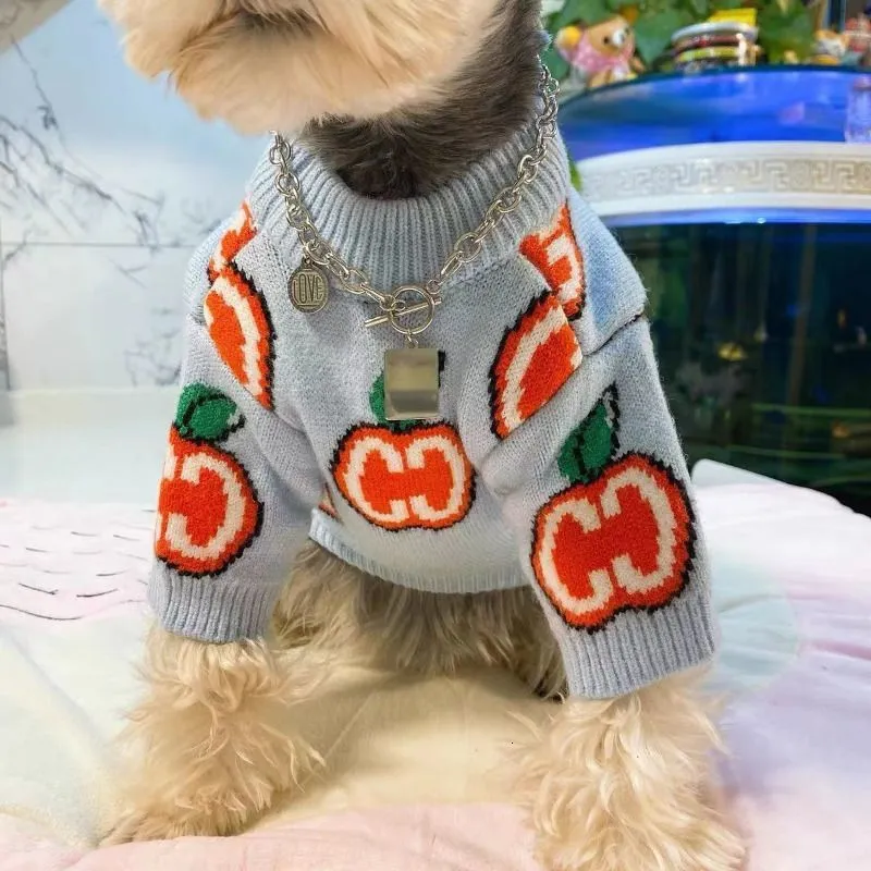 Winter Clothing For Toddlers - Maglione con lettere Vestiti per cani