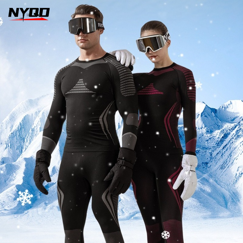 Thermal Base Layer - Set di Intimo Termico Invernale per