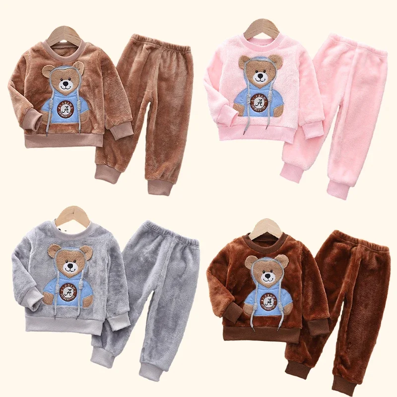 Winter Clothing For Toddlers - Autunno Inverno Abbigliamento per bambini Pigiama