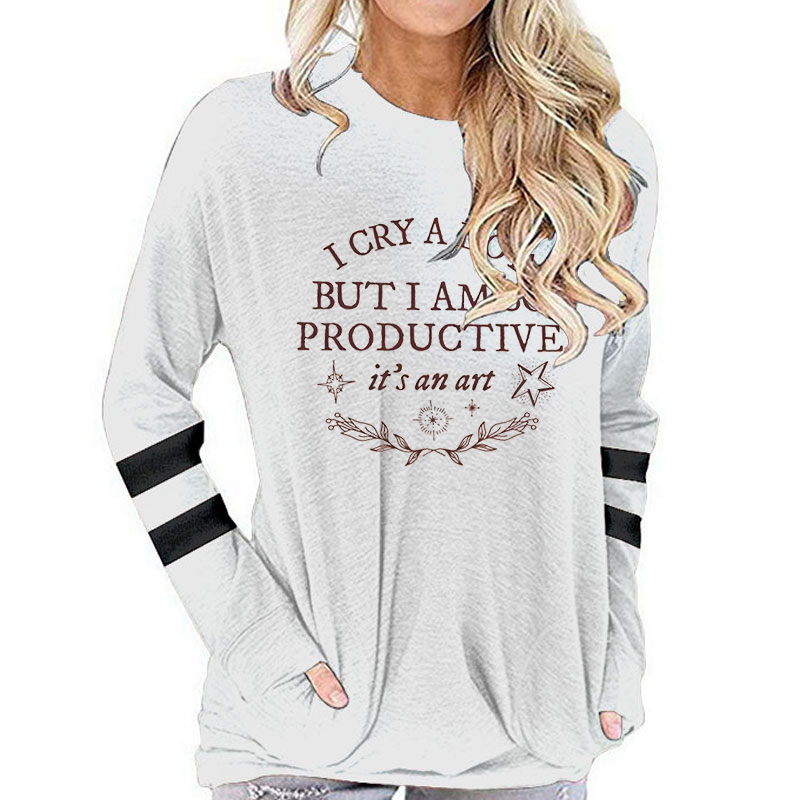 Winter Clothing Quotes - T-shirt A maniche lunghe da donna