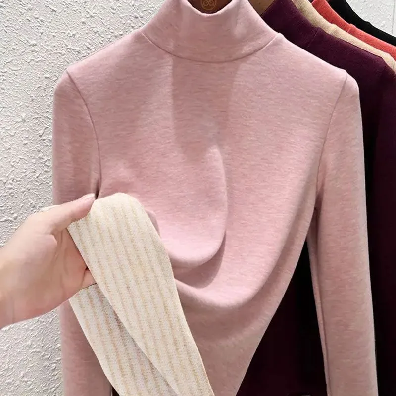 Thermal Base Layer - Maglia Termica da Donna a Collo
