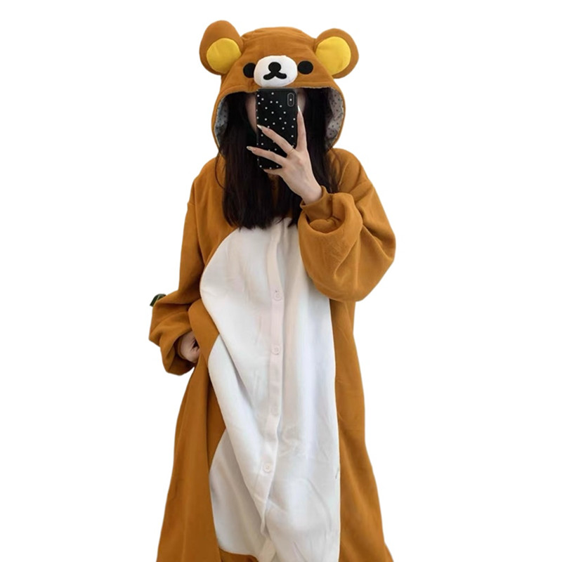 Winter Clothing In Japan - Pigiama Kigurumi Rilakkuma, Costume da Orso