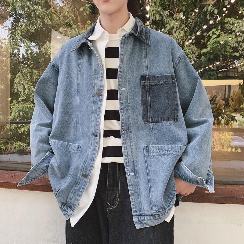 Winter Clothing Aesthetic - Cappotto da cowboy con bottoni autunnali