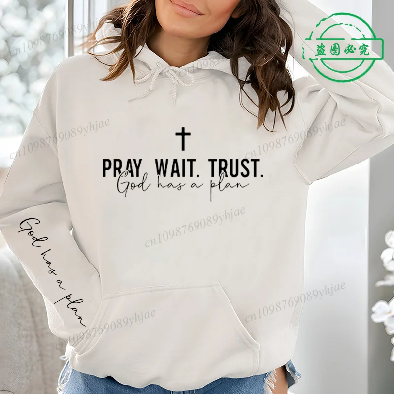 Winter Clothing Quotes - Felpe con stampa con citazione cristiana