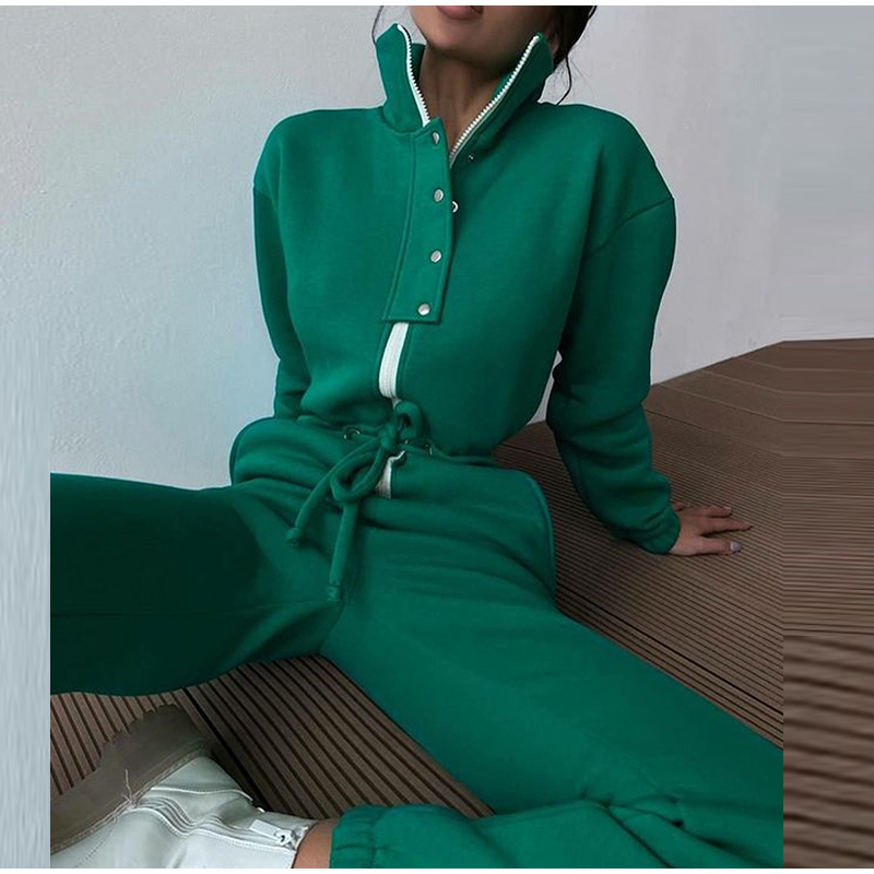 Winter Clothing Sales - Tute Casual con colletto alla coreana