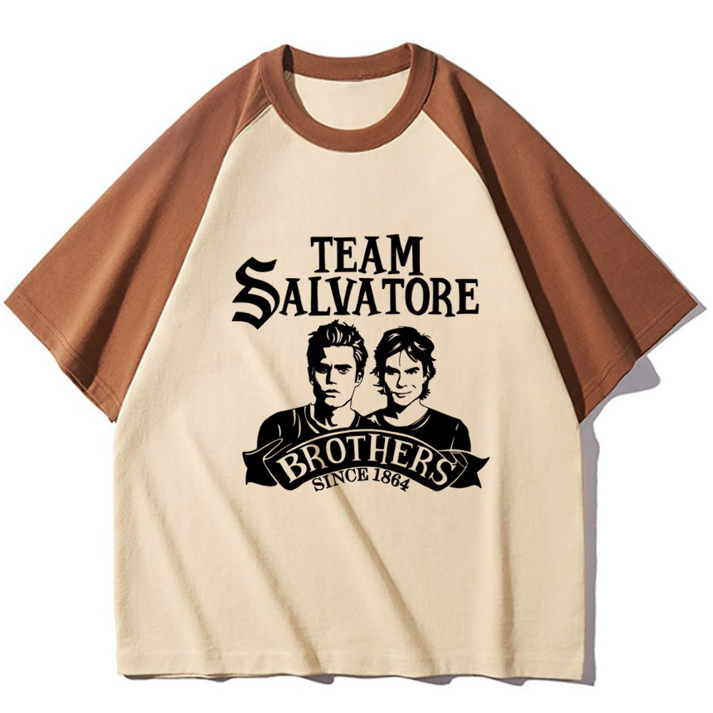 Damon Salvatore t-shirt teenag - Winter Clothing Aesthetic recensione e prezzo