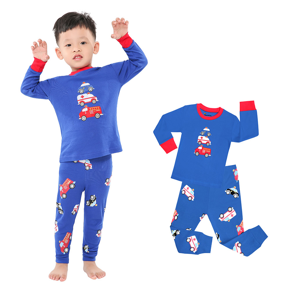 100 Cotton Boys Pajamas Sets 2 - Winter Clothing For Toddlers recensione e prezzo