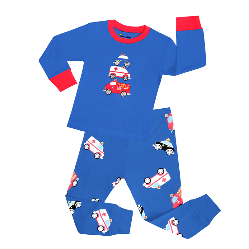 100 Cotton Boys Pajamas Sets 2 - Winter Clothing For Toddlers recensione e prezzo
