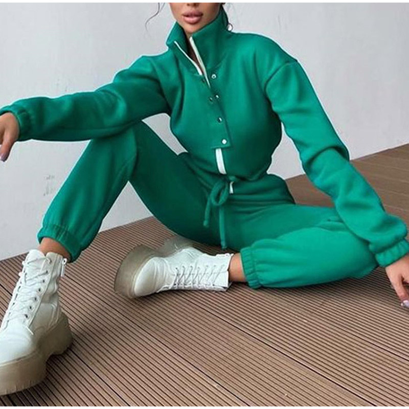 Tute Casual con colletto alla  - Winter Clothing Sales recensione e prezzo