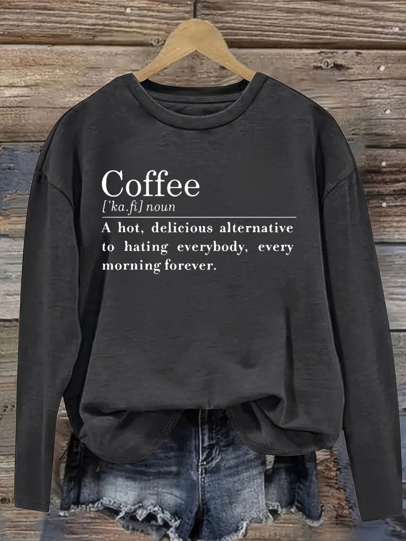 Maglietta Casual da Donna a Ma - Winter Clothing Quotes recensione e prezzo