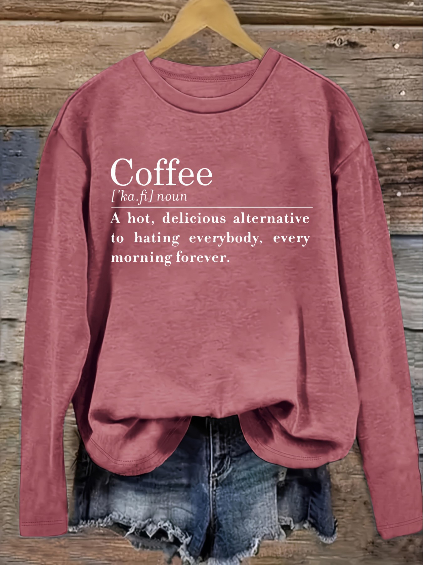 Maglietta Casual da Donna a Ma - Winter Clothing Quotes recensione e prezzo